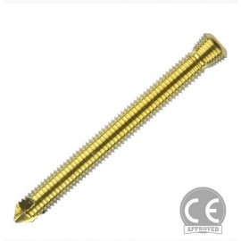 Blocking spongy screw 5.0 mm, length 80 mm, stainless steel