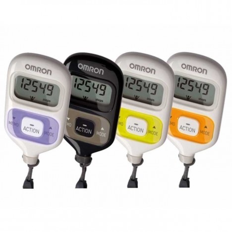 omron walking style iv step counter pedometer