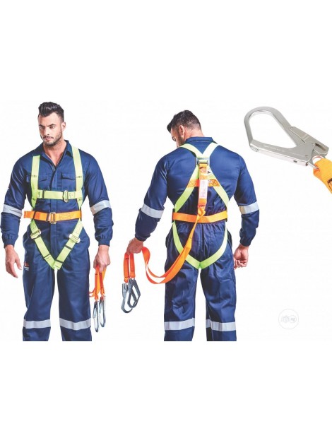 DOUBLE LANYARD SAFETY HARNESS