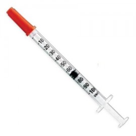 Insulin Syringe 100 Uniit by 100pcs