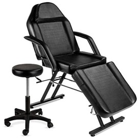 Adjustable Massage Chair With Stool And Couch Cover