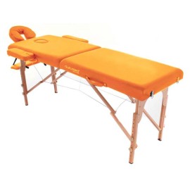 Folding Wooden Massage Table (Orange)